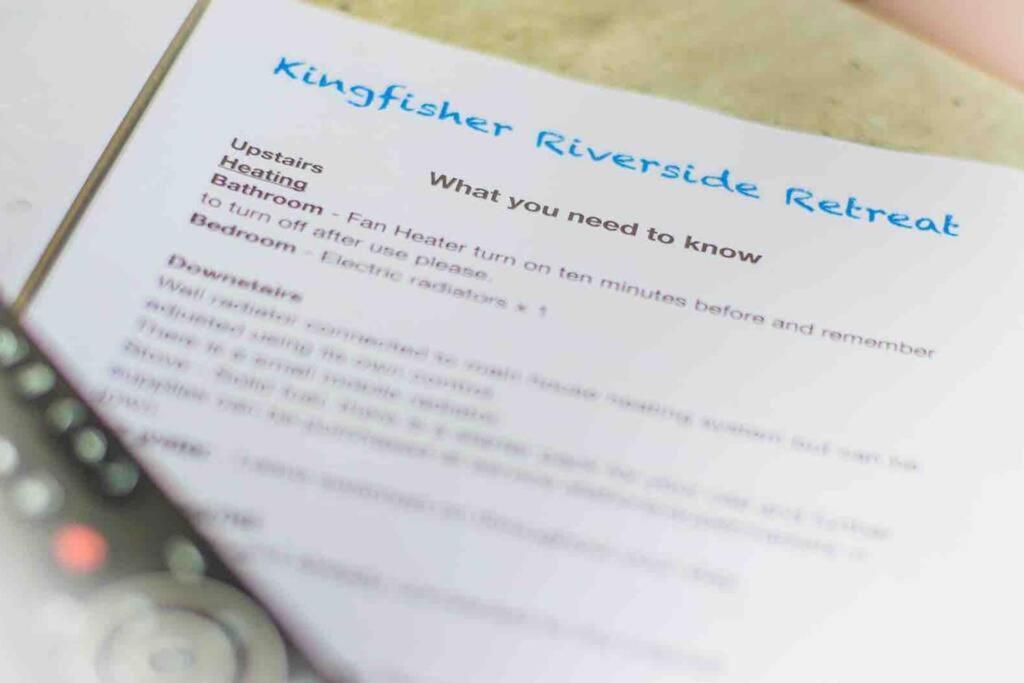 קנמארה Kingfisher Riverside Retreat מראה חיצוני תמונה